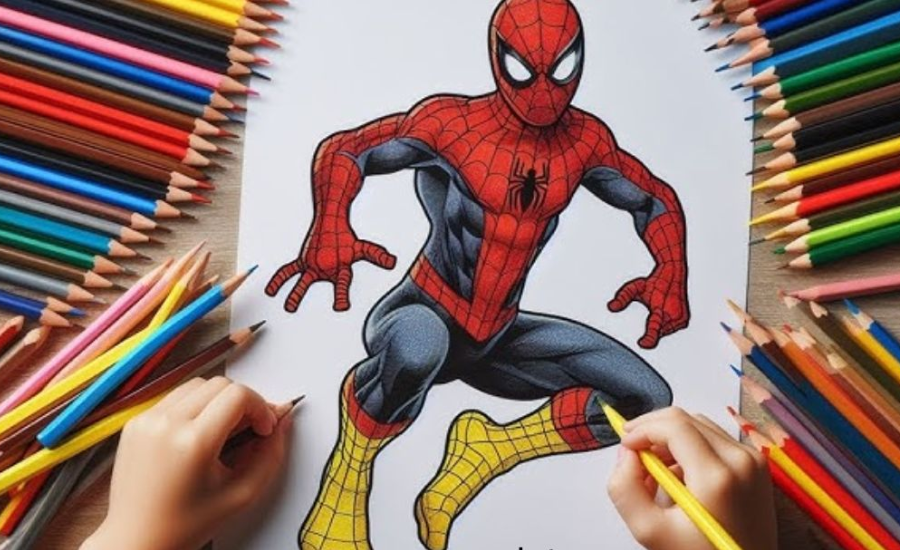 drawing:7barsug8u0w= spiderman