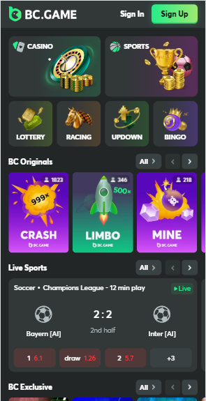 Exploring the App BC.Game DE Your Gateway to an Exciting Gaming Experience Exploring the App BC.Game DE Your Gateway to an Exciting Gaming Experience